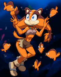 Size: 2550x3193 | Tagged: safe, artist:severflame, sticks the badger