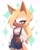 Size: 1638x2048 | Tagged: safe, artist:kazuna_endi, whisper the wolf, wolf, 2024, alternate outfit, beautiful, clothes, dress, female, looking at viewer, pose, smile, smiling at viewer, solo, sparkles, standing