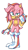 Size: 483x862 | Tagged: safe, artist:proboom, amy rose, hedgehog, 2014, alternate outfit, boots, gender swap, gloves, looking at viewer, male, mouth open, open smile, outline, simple background, smile, solo, transparent background