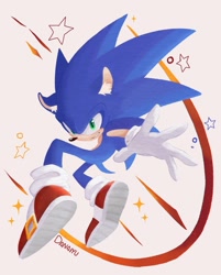 Size: 1027x1280 | Tagged: safe, artist:danaiyu, sonic the hedgehog