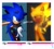 Size: 2216x1974 | Tagged: safe, artist:panhaley54803, sonic the hedgehog, super sonic, hedgehog, english text, grin, korean text, male, smile, solo, standing, super form