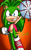 Size: 1036x1684 | Tagged: safe, artist:jamoart, hedgehog, sonic underground, dic, male, manic the hedgehog