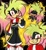 Size: 1868x2048 | Tagged: safe, artist:willowails, oc, oc:jinx (willowails), tenrec, 2026, beanbrows, cute, eye clipping through hair, eyebrow clipping through hair, fankid, looking at viewer, magical lesbian spawn, mouth open, oc only, ocbetes, outline, parent:amy, parent:surge, parents:surgamy, ponytail, sharp teeth, smile, solo, triality