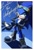 Size: 1410x2047 | Tagged: safe, artist:snowpearart, sonic the hedgehog, hedgehog, 2026, border, character name, clothes, eyewear on head, holding something, idol outfit, idol sonic, looking at viewer, male, microphone, posing, smile, smiling at viewer, solo, solo male, standing, star (symbol), sunglasses, text, v sign