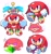 Size: 1924x2048 | Tagged: safe, artist:kaob1112, knuckles the echidna, chao, 2026, agender, crying, cute, duo, food, fruit, grapes, knucklebetes, male, master emerald, neutral chao, simple background, solo focus, treads, watermark, white background