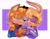 Size: 2700x2100 | Tagged: dead source, safe, artist:stellarspin, antoine d'coolette, bunnie rabbot, coyote, rabbit, 2022, blushing, buntoine, duo, eyes closed, female, holding hands, male, roboticized, shipping, simple background, smile, straight