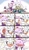 Size: 1000x1702 | Tagged: safe, artist:yotsumeddd, blaze the cat, silver the hedgehog, cat, hedgehog, 2024, blaze x silver, blushing, comic, dialogue, duo, english text, exhausted, eyes closed, fangs, female, looking at them, looking back, looking back at them, male, open smile, rock, shipping, shy, sitting, smile, smiling at them, sparkles, speech bubble, straight, surprised, tears, tongue out