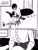 Size: 1536x2048 | Tagged: safe, artist:superguy551, sonic the hedgehog, 2025, comic, crossover, crossover shipping, duo, ellen joe, english text, eyes closed, female, greyscale, hands on another's face, head in lap, humanoid, kneeling, lying down, male, monochrome, shipping, smile, straight, zenless zone zero