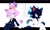 Size: 1203x717 | Tagged: safe, artist:drawchill_s, blaze the cat, prototype blaze, sitting, suit