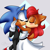 Size: 2000x2000 | Tagged: safe, artist:yoshiyoshi700, sally acorn, sonic the hedgehog, chipmunk, hedgehog, 2020, alternate outfit, archie sonic the hedgehog, artist signature, blushing, bowtie, clothes, dress, duo, eyes closed, female, fully clothed, hand on another's cheek, kiss, long hair, male, pants, sally x sonic, shipping, simple background, straight, suit, wedding, wedding dress, wedding suit