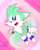 Size: 383x475 | Tagged: safe, artist:rustybcat, miles "tails" prower, fox, artist signature, blue shoes, color swap, male, simple background, solo
