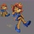 Size: 2000x2000 | Tagged: safe, artist:victoryrina, sally acorn, sally mcacorn, chipmunk, artist name, english text, female, grey background, high heels, pose, simple background, sitting, solo
