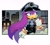 Size: 1900x1700 | Tagged: safe, artist:tiramisuuuu_6, wave the swallow, bird, swallow, alternate outfit, building, city, clothes, female, fully clothed, hat, holding something, outdoors, police outfit, solo, walking