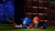 Size: 1920x1080 | Tagged: safe, artist:steelyproductions, sally acorn, sonic the hedgehog, chipmunk, hedgehog, hybrid, squirrel, green hill zone, 3d, alternate universe, blender, cute, duo, female, hands together, looking at each other, male, nighttime, outdoors, redesign, sally x sonic, shipping, sitting, smile, smiling at each other, straight