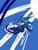Size: 1536x2048 | Tagged: safe, artist:superguy551, sonic the hedgehog, hedgehog, 2021, abstract background, arms out, blue background, extreme gear, grin, male, riders outfit, riders style, smile, solo, sonic riders, standing, style emulation