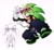 Size: 2264x2081 | Tagged: safe, artist:_gott0008, scourge the hedgehog, hedgehog, 2026, male, mouth open, pants, sharp teeth, simple background, solo, tongue out, treads, white background