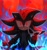 Size: 2800x3000 | Tagged: safe, artist:corroxion, shadow the hedgehog, hedgehog, 2026, blood, blood on face, coat, cosplay, crossover, fire, grin, holding something, looking at viewer, male, mask, pants, persona (series), red gloves, smile, smiling at viewer, solo, standing