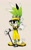 Size: 819x1306 | Tagged: safe, artist:thomas_rsvd, surge the tenrec, tenrec, 2024, alternate outfit, alternate shoes, ball, female, golf ball, golf club, grin, holding something, looking at viewer, ring (jewelry), sharp teeth, simple background, smile, smiling at viewer, solo, standing