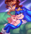 Size: 3377x3717 | Tagged: safe, artist:lilredgummie, sally acorn, sonia acorn, sonic the hedgehog, chipmunk, hedgehog, 2022, adult, artist name, couch, crown, cute, english text, father and child, father and daughter, female, hugging, indoors, king sonic, leaning, looking at each other, male, open mouth, parent and child, parent:sally, parent:sonic, parents:sonally, queen sally acorn, sally x sonic, shipping, sitting, sleeping, smile, straight, tiara, toddler, trio