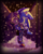 Size: 1161x1441 | Tagged: safe, artist:angier3741, sally acorn, sonic the hedgehog, chipmunk, hedgehog, 2012, building, carrying them, christmas, duo, eyes closed, female, happy, male, nighttime, open mouth, open smile, sally x sonic, sally's ringblader outfit, shipping, smile, snow, snowing, straight, tears, tears of happiness, walking, winter